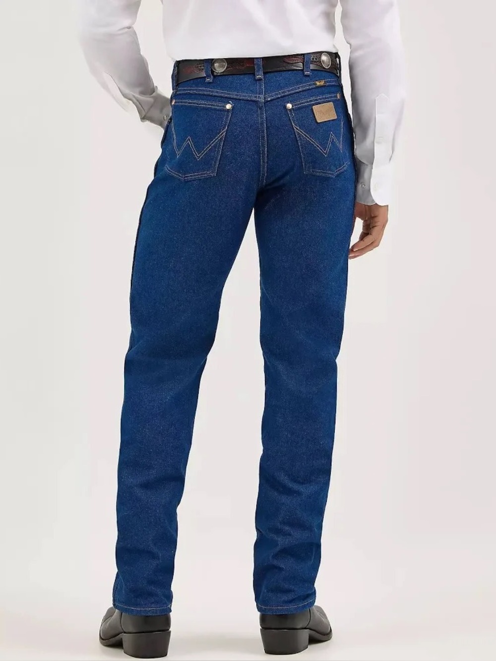 Wrangler Men’s Cowboy Cut Original Fit Jeans – Dark Denim | 33x34